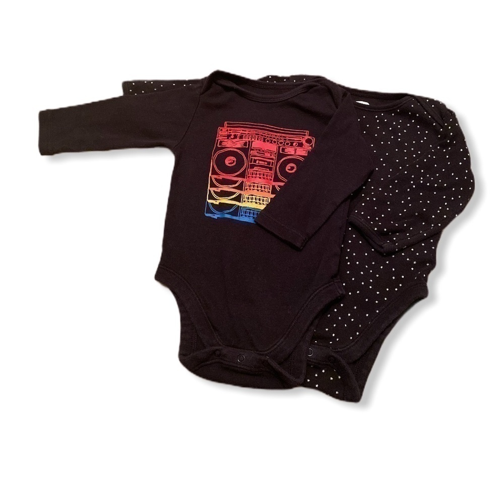 Old Navy long sleeve onesies (6-12 months)